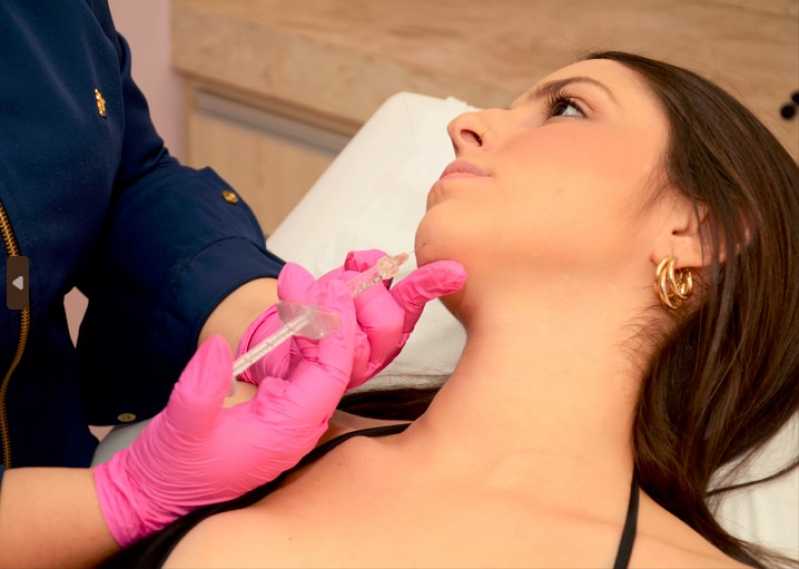 Aplicação de Botox Sorriso Gengival Clínica Recreio Panorama - Aplicação de Botox nos Lábios